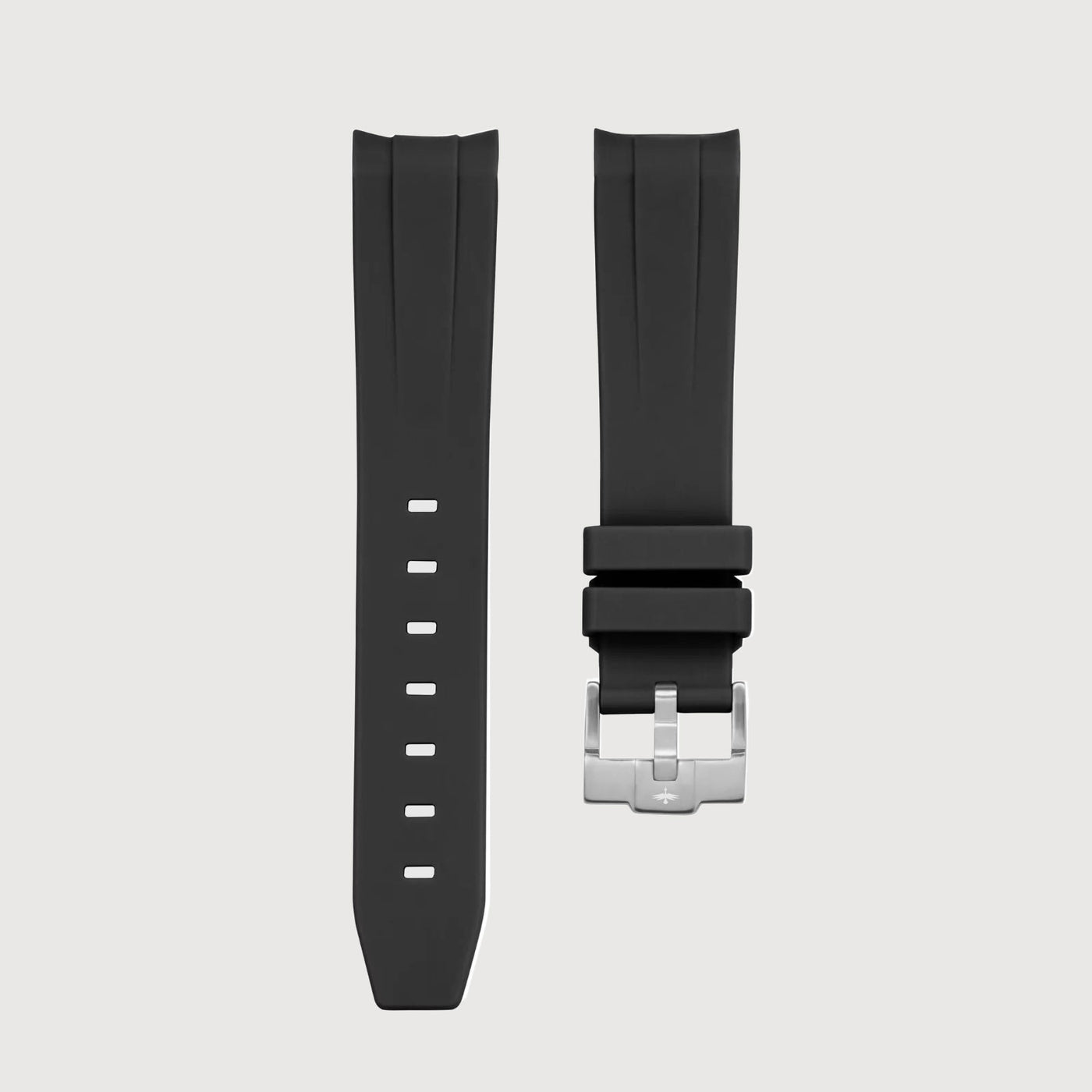 FKM Rubber Strap — Black