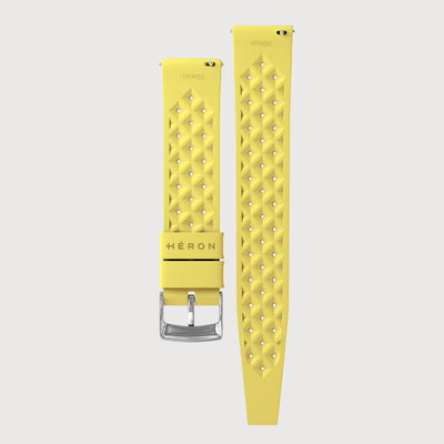 FKM Tropical Rubber Strap — Yellow